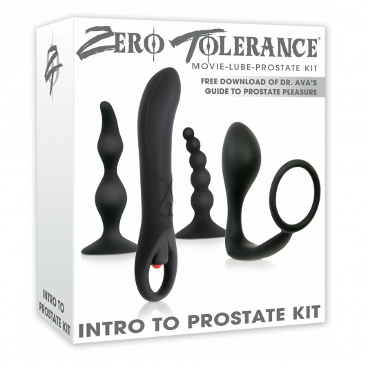 Набор стимуляторов простаты Intro To Prostate Kit - Zero Tolerance - в Новом Уренгое купить с доставкой