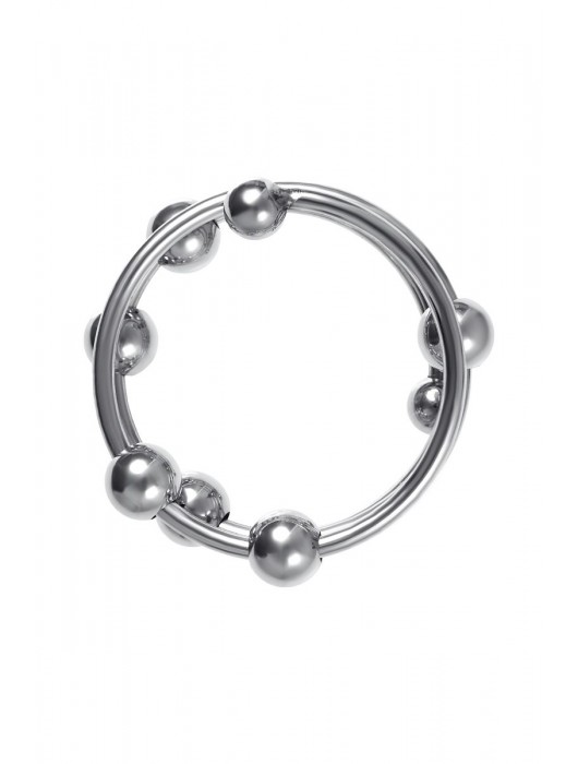 Большое металлическое кольцо под головку пениса - ToyFa - купить с доставкой в Новом Уренгое