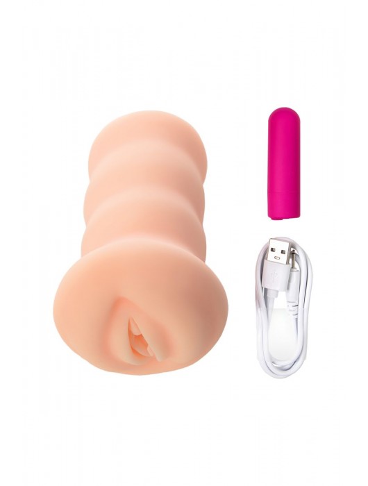 Мастурбатор-вагина Virgin с вибрацией - KOKOS - в Новом Уренгое купить с доставкой