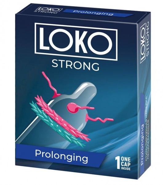 Стимулирующая насадка на пенис LOKO STRONG с продлевающим эффектом - Sitabella - в Новом Уренгое купить с доставкой