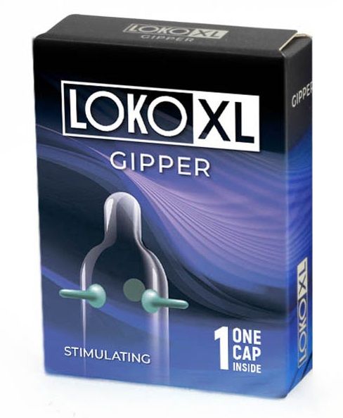 Стимулирующая насадка на пенис LOKO XL GIPPER - Sitabella - в Новом Уренгое купить с доставкой