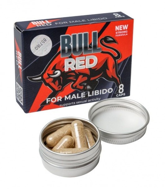 Пищевой концентрат для мужчин BULL RED - 8 капсул - Sitabella - купить с доставкой в Новом Уренгое