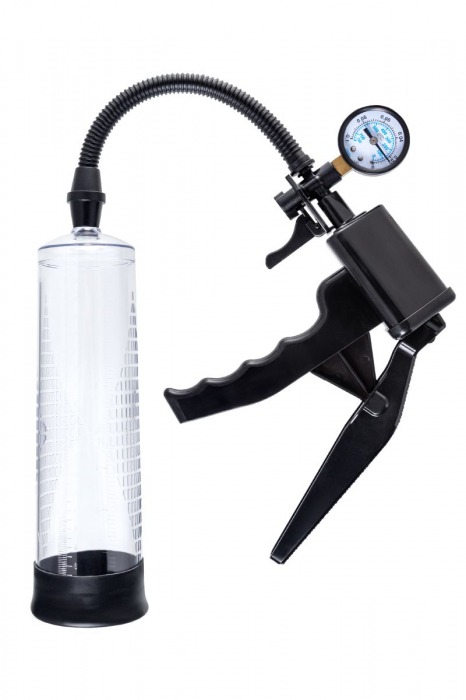 Прозрачная механическая помпа для пениса Viggo - Sexus - в Новом Уренгое купить с доставкой