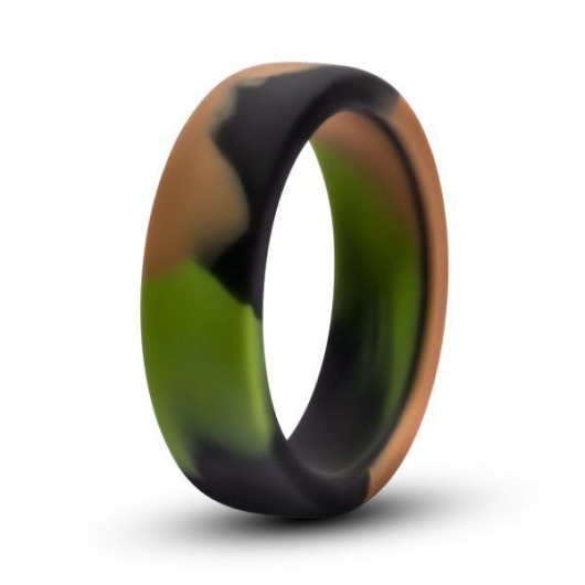 Эрекционное кольцо камуфляжной расцветки Silicone Camo Cock Ring - Blush Novelties - в Новом Уренгое купить с доставкой