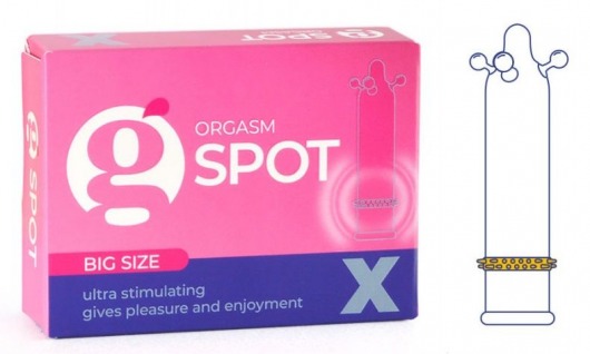 Стимулирующая насадка G-Spot X Big size - Sitabella - купить с доставкой в Новом Уренгое