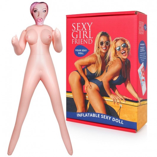 Надувная секс-кукла  Анджелина - Bior toys - в Новом Уренгое купить с доставкой