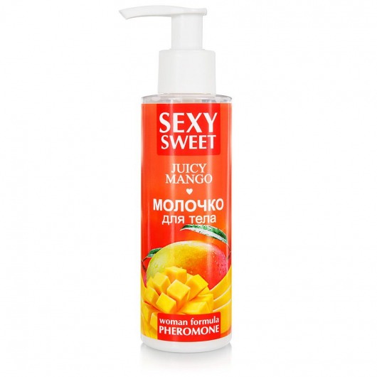 Молочко для тела с феромонами и ароматом манго Sexy Sweet Juicy Mango - 150 гр. -  - Магазин феромонов в Новом Уренгое