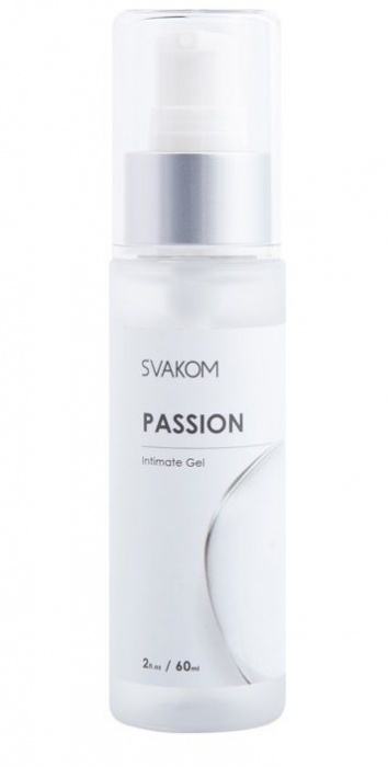 Смазка на водной основе Passion Intimate Gel - 60 мл. - Svakom - купить с доставкой в Новом Уренгое