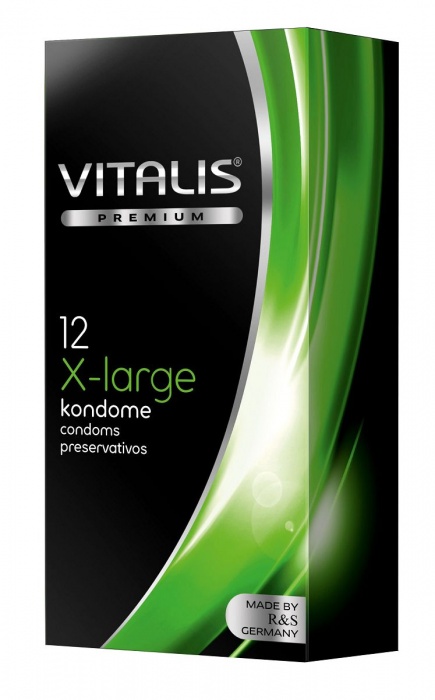Презервативы увеличенного размера VITALIS PREMIUM x-large - 12 шт. - Vitalis - купить с доставкой в Новом Уренгое