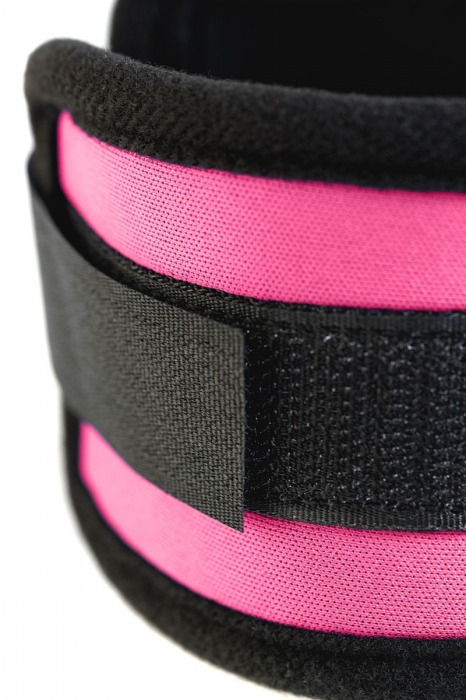 Оковы на ноги из неопрена розового цвета - ToyFa - купить с доставкой в Новом Уренгое