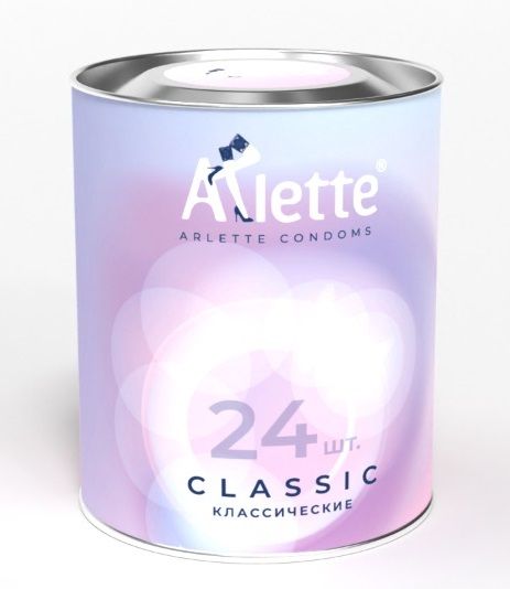 Классические презервативы Arlette Classic - 24 шт. - Arlette - купить с доставкой в Новом Уренгое