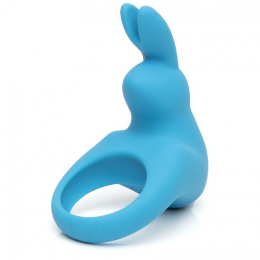 Голубое эрекционное виброкольцо Happy Rabbit Rechargeable Rabbit Cock Ring - Happy Rabbit - в Новом Уренгое купить с доставкой