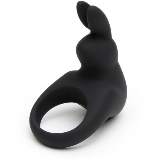 Черное эрекционное виброкольцо Happy Rabbit Rechargeable Rabbit Cock Ring - Happy Rabbit - в Новом Уренгое купить с доставкой