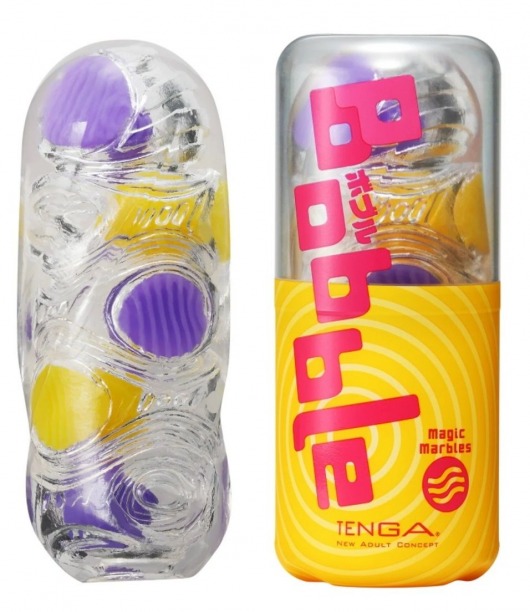 Мастурбатор Tenga Bobble Magic Marbles - Tenga - в Новом Уренгое купить с доставкой