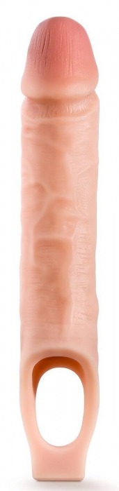 Телесная насадка на пенис 10 Inch Cock Sheath Extender - 25 см. - Blush Novelties - в Новом Уренгое купить с доставкой