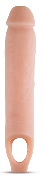 Телесная насадка на пенис 11.5 Inch Cock Sheath Penis Extender - 29,2 см. - Blush Novelties - в Новом Уренгое купить с доставкой