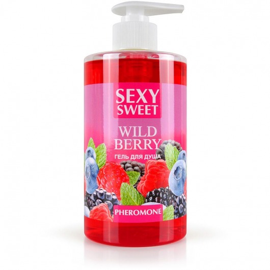 Гель для душа Sexy Sweet Wild Berry с ароматом лесных ягод и феромонами - 430 мл. -  - Магазин феромонов в Новом Уренгое