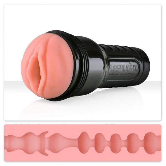 Мастурбатор-вагина Fleshlight - Pink Lady Mini-Lotus - Fleshlight - в Новом Уренгое купить с доставкой