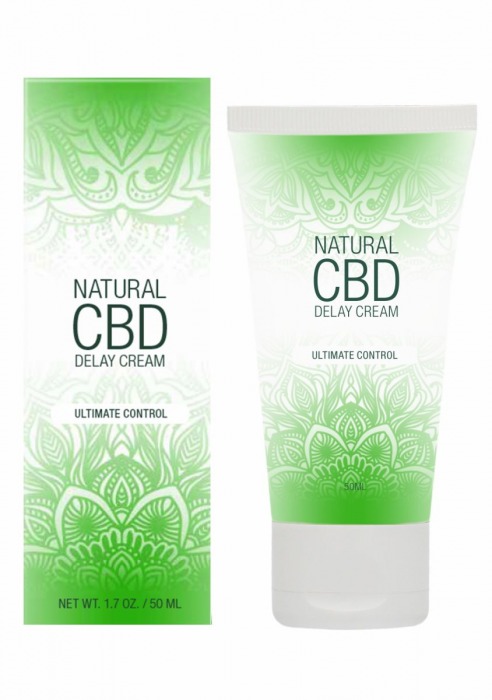 Крем-пролонгатор Natural CBD Delay Cream - 50 мл. - Shots Media BV - купить с доставкой в Новом Уренгое