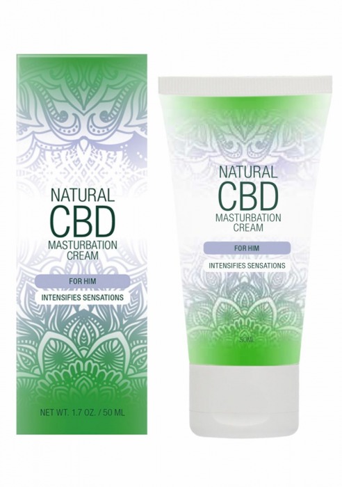 Крем для мастурбации для мужчин Natural CBD Masturbation Cream For Him - 50 мл. - Shots Media BV - купить с доставкой в Новом Уренгое