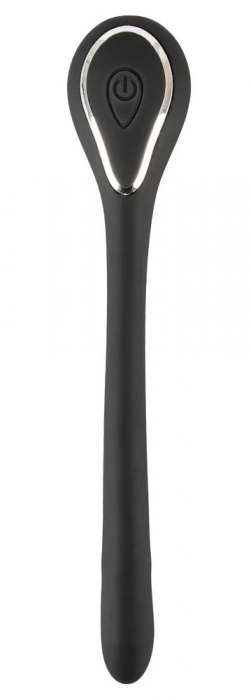 Черный гибкий уретральный стимулятор с вибрацией Vibrating Bendable Dilator - 13,5 см. - Orion - купить с доставкой в Новом Уренгое