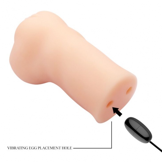 Телесный мастурбатор-вагина Rocket Pussy Nadya с вибрацией - Baile - в Новом Уренгое купить с доставкой