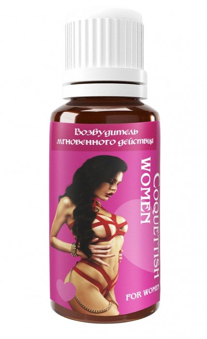 Возбудитель мгновенного действия Coquettish Women - 30 мл. - Миагра - купить с доставкой в Новом Уренгое