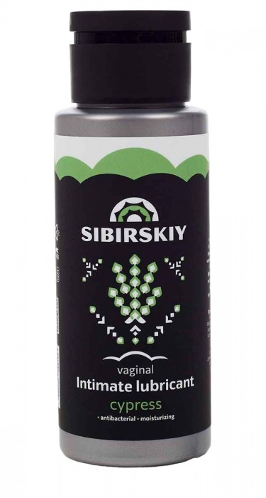 Интимный лубрикант на водной основе SIBIRSKIY с ароматом кипариса - 100 мл. - Sibirskiy - купить с доставкой в Новом Уренгое