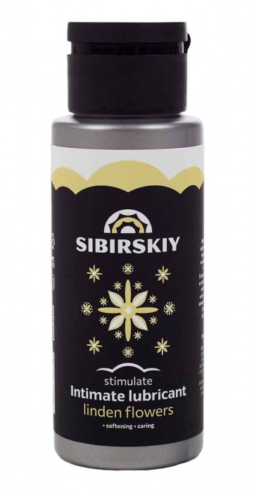Возбуждающий интимный лубрикант SIBIRSKIY с ароматом цветков липы - 100 мл. - Sibirskiy - купить с доставкой в Новом Уренгое