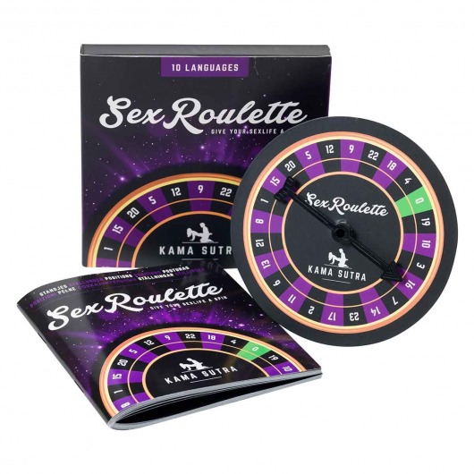 Настольная игра-рулетка Sex Roulette Kamasutra - Tease&Please - купить с доставкой в Новом Уренгое