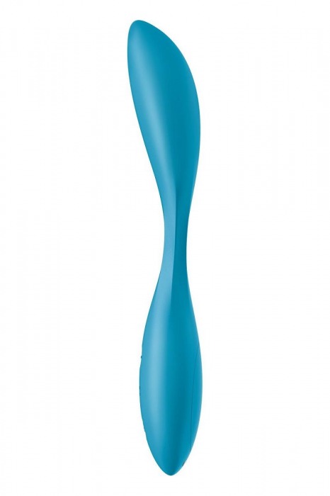Синий гибкий вибратор Satisfyer G-Spot Flex 1 - 19,5 см. - Satisfyer