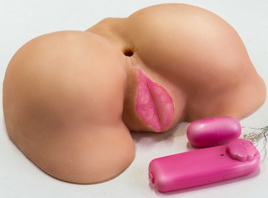Вибровагина с двумя отверстиями и с выносным пультом - LOVETOY (А-Полимер) - в Новом Уренгое купить с доставкой