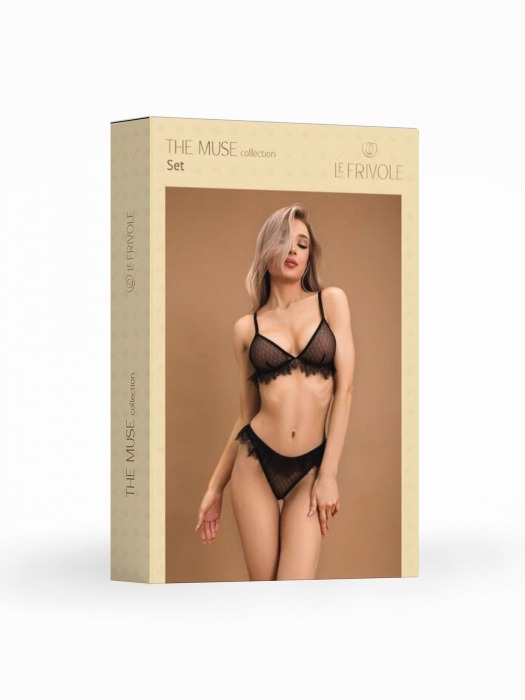 Комплект с кружевными рюшами - Le Frivole купить с доставкой