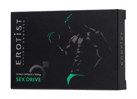 Капсулы для мужчин для повышения либидо Erotist SEX DRIVE - 10 капсул (500 мг.) - Erotist Libido Booster - купить с доставкой в Новом Уренгое