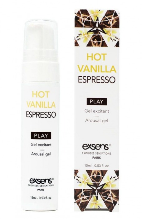 Возбуждающий гель Hot Vanilla Espresso Arousal Gel - 15 мл. - Exsens - купить с доставкой в Новом Уренгое