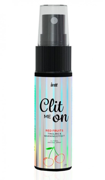 Клиторальный возбуждающий спрей Clit Me On Red Fruits - 12 мл. - INTT - купить с доставкой в Новом Уренгое