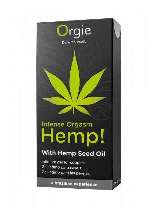 Возбуждающий интимный гель для пар ORGIE Hemp Intense Orgasm - 15 мл. - ORGIE - купить с доставкой в Новом Уренгое