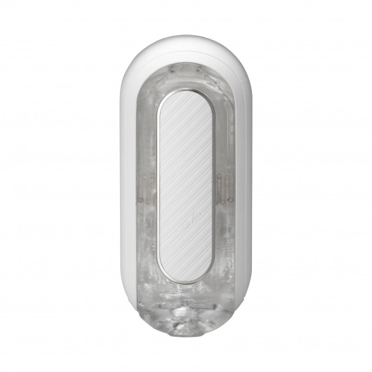 Белый мастурбатор Tenga Flip Zero Gravity с вибрацией - Tenga - в Новом Уренгое купить с доставкой