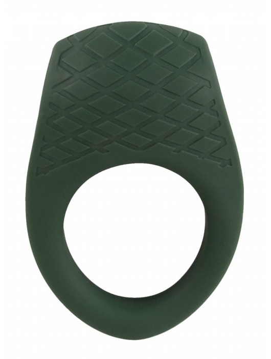 Зеленое эрекционное виброкольцо Luxurious Vibro Cock Ring - Orion - в Новом Уренгое купить с доставкой