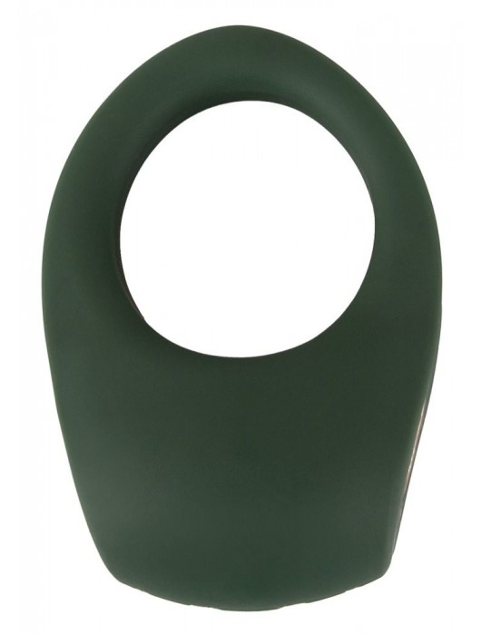 Зеленое эрекционное виброкольцо Luxurious Vibro Cock Ring - Orion - в Новом Уренгое купить с доставкой