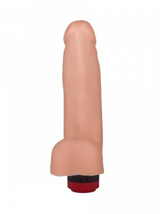 Реалистичный фаллоимитатор с вибрацией - 16,6 см. - LOVETOY (А-Полимер)