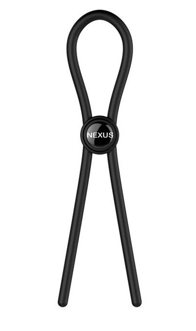Черное эрекционное лассо Nexus Forge Single - Nexus Range - в Новом Уренгое купить с доставкой