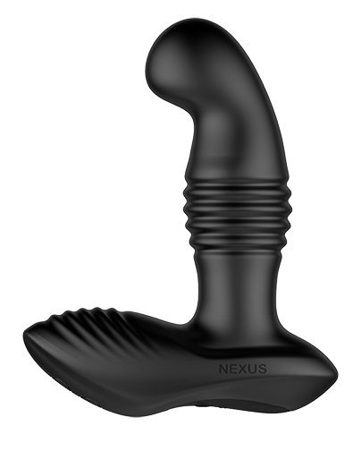 Черный массажер простаты Nexus Thrust с возвратно-поступательными движениями - 13,8 см. - Nexus Range - в Новом Уренгое купить с доставкой
