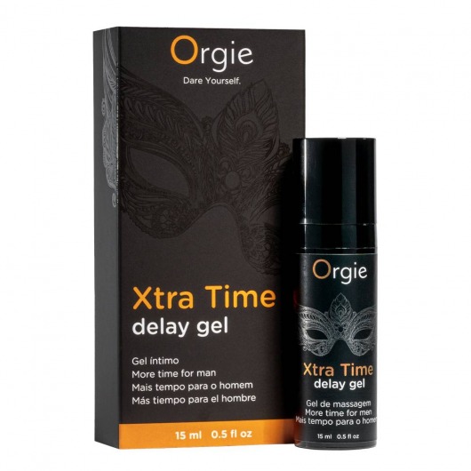 Продлевающий гель Orgie Xtra Time Delay Gel - 15 мл. - ORGIE - купить с доставкой в Новом Уренгое