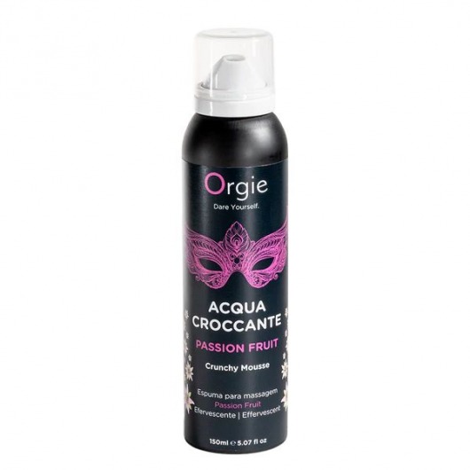 Хрустящая пенка для массажа Acqua Croccante Passion Fruit - 150 мл. - ORGIE - купить с доставкой в Новом Уренгое