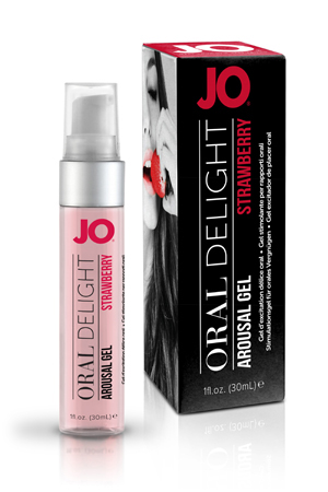 Клубничный лубрикант для оральных ласк Oral Delight Strawberry Sensation - 30 мл. - System JO - купить с доставкой в Новом Уренгое