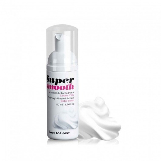 Лубрикант нежнейшая пенка Super Smooth Foaming Intime Lubricant - 50 мл. - Love to Love - купить с доставкой в Новом Уренгое