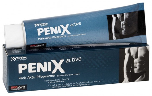 Возбуждающий крем для мужчин PeniX active - 75 мл. - Joy Division - купить с доставкой в Новом Уренгое