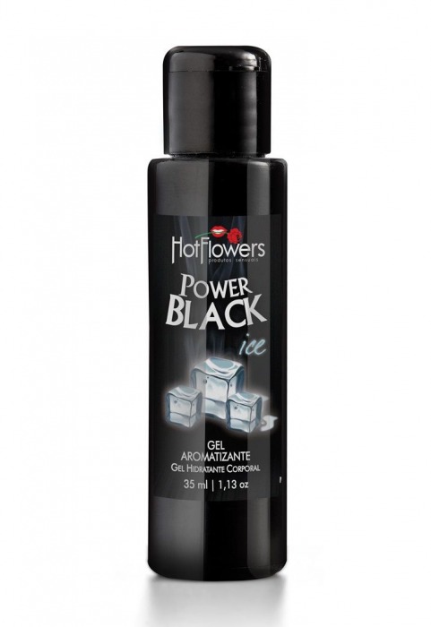 Стимулирующий гель для массажа Power Black - 35 мл. - HotFlowers - купить с доставкой в Новом Уренгое