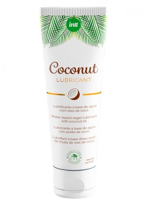 Веганская смазка на водной основе Coconut Lubricant - 100 мл. - INTT - купить с доставкой в Новом Уренгое